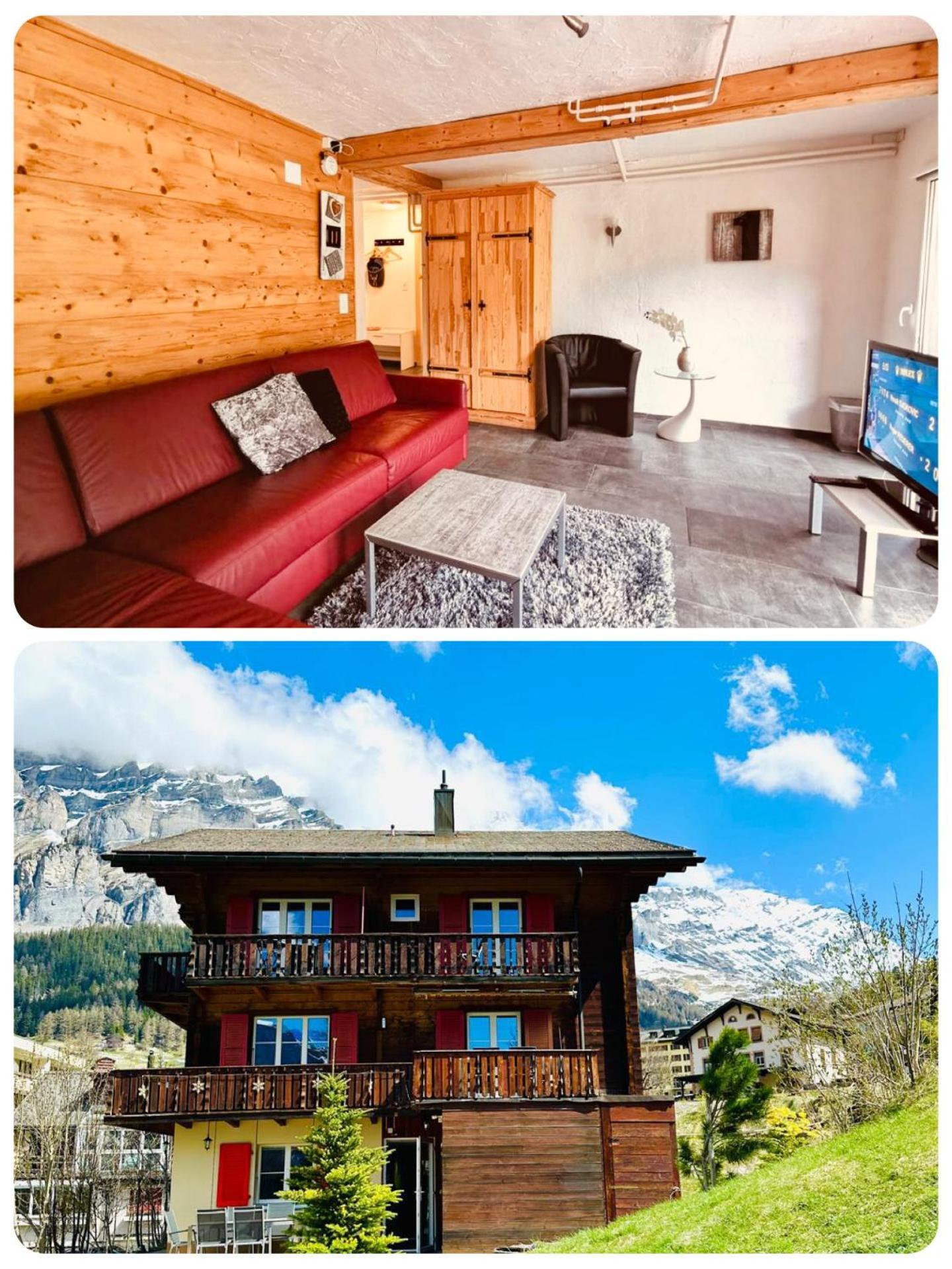 Apartments Chalet Tatyana Leukerbad Dış mekan fotoğraf